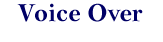 Voice Over